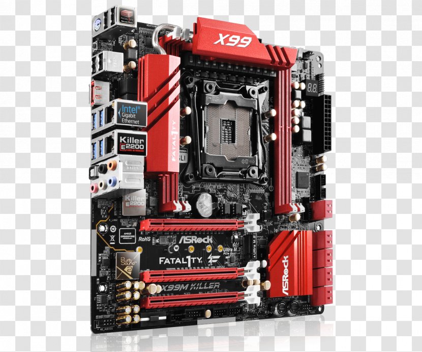 Socket AM4 Fatal1ty X370 Gaming-ITX/ac ASRock X99M Killer Motherboard Mini-ITX - Ddr4 Sdram - Fatal Transparent PNG