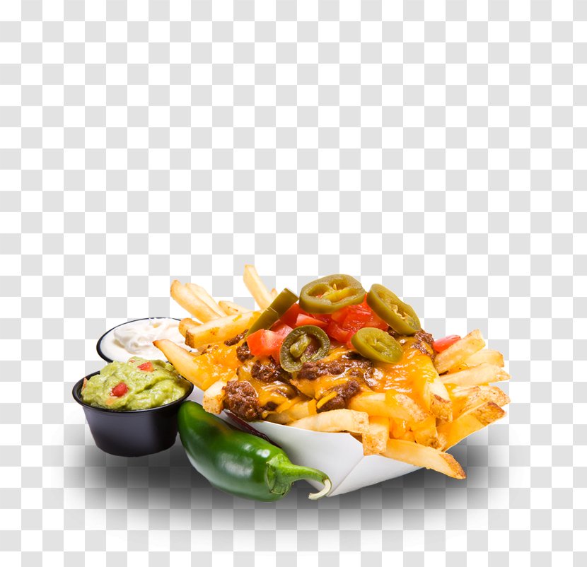 Nachos French Fries Hamburger Fast Food Poutine - Cheese Transparent PNG