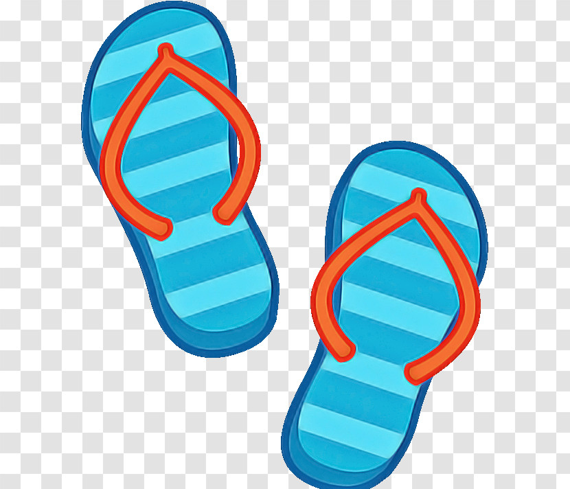 Flip-flops Walking Shoe Shoe Line Walking Transparent PNG