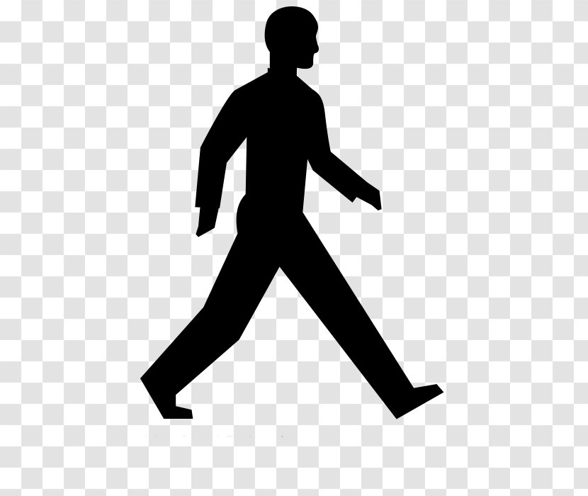 Walking Running Clip Art - Logo Transparent PNG