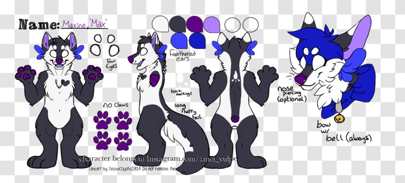 Homo Sapiens Horse Cartoon - Purple - Border Collie Husky Mix Transparent PNG