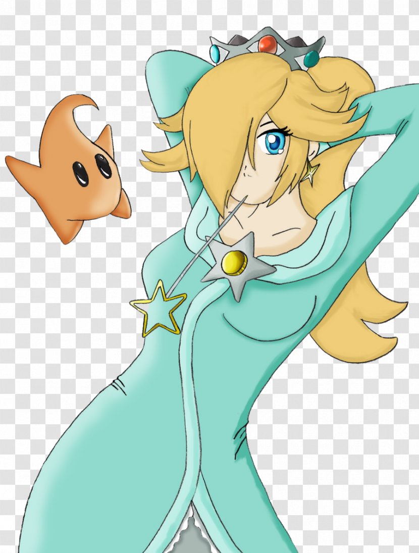 Rosalina Princess Peach Luigi Mario Wii U - Tree Transparent PNG