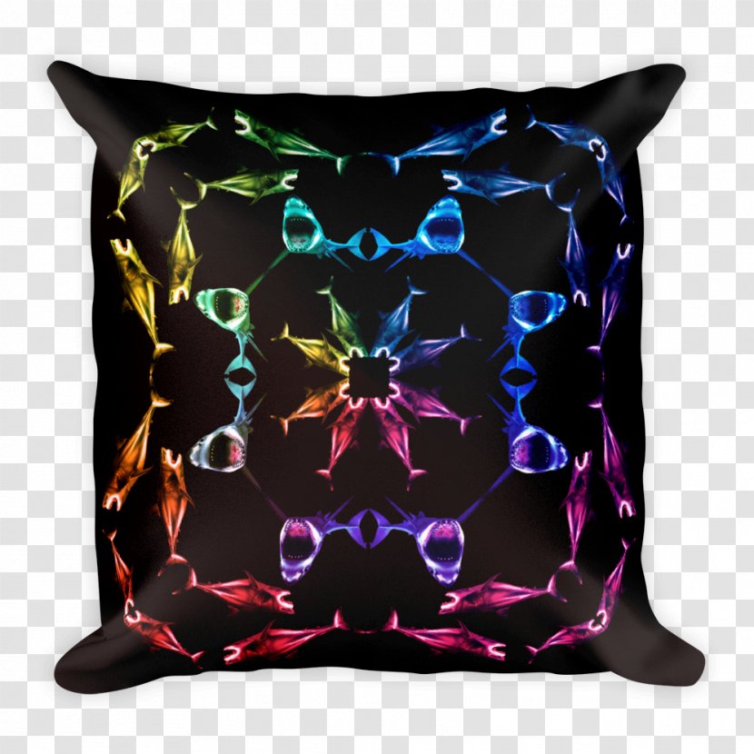 Throw Pillows Cushion Interior Design Services A Court Of Wings And Ruin - Room - Shark Pattern Transparent PNG