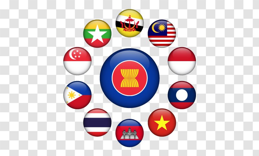 Brunei Burma Malaysia Flag Of The Association Southeast Asian Nations - Asean Economic Community Transparent PNG