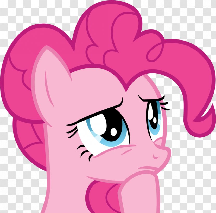 Pinkie Pie My Little Pony Rarity Cupcake - Watercolor Transparent PNG