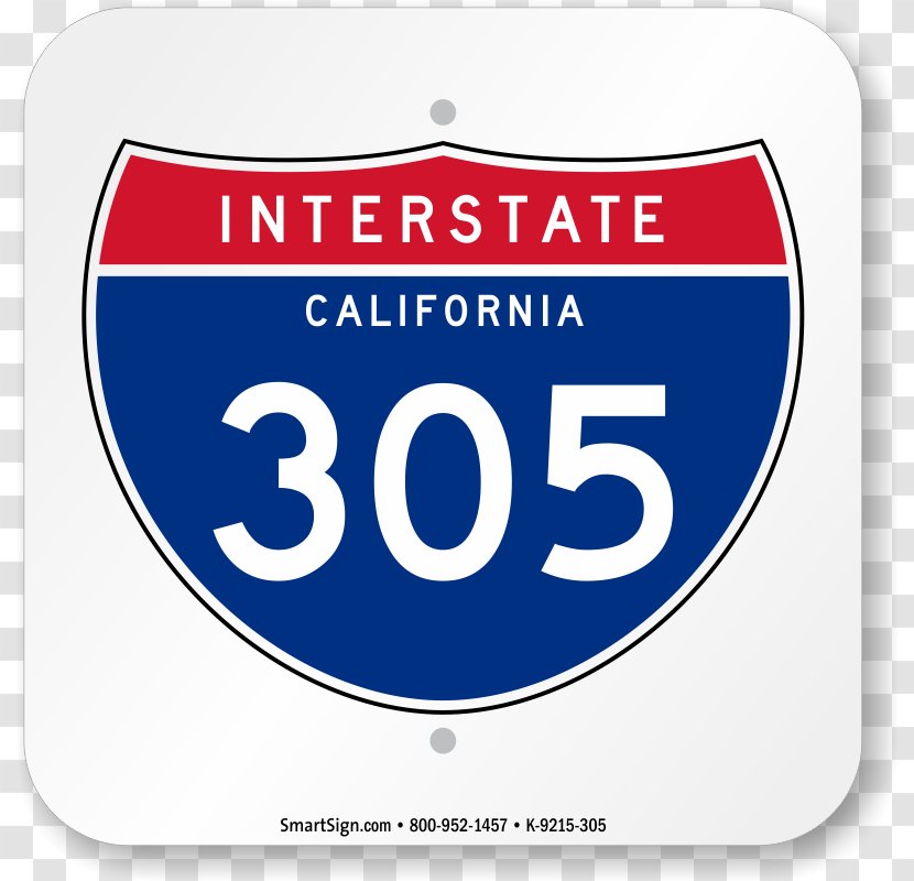 Interstate 405 10 5 In California State Route 1 - Area - Road Transparent PNG