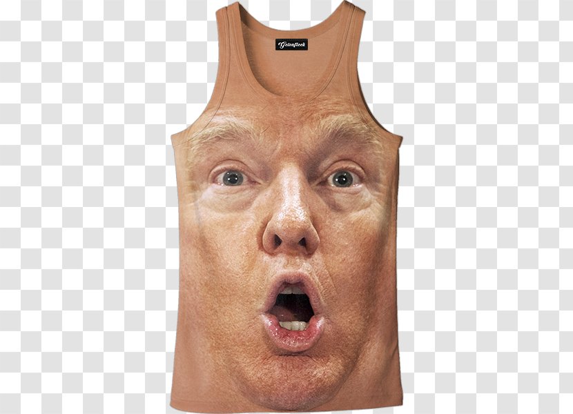 Protests Against Donald Trump T-shirt United States - Chin Transparent PNG