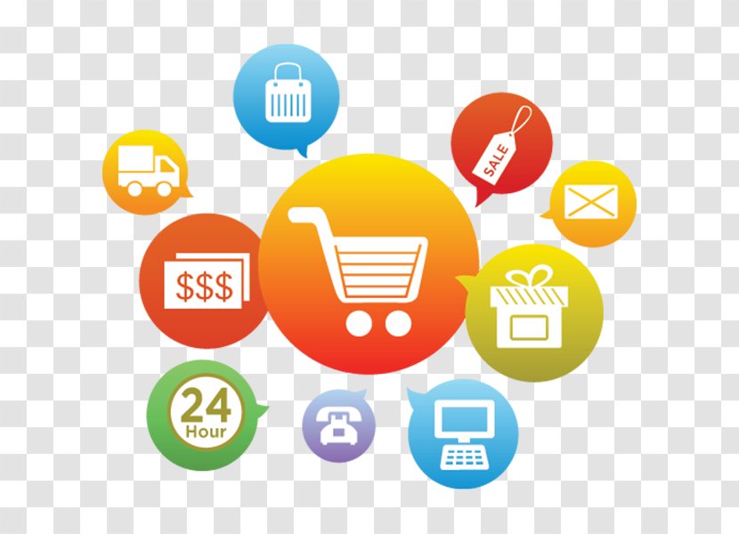 E-commerce Responsive Web Design Shopping Cart Software Online - Orange - Business Transparent PNG
