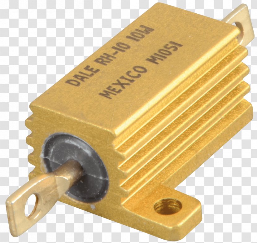 Drahtwiderstand Resistor Ohm Watt Electronics - Messwiderstand Transparent PNG