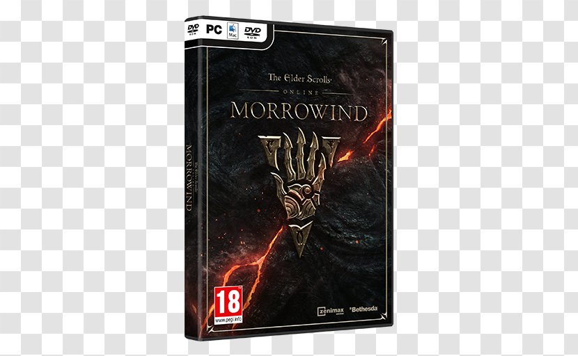 Elder Scrolls Online: Morrowind The III: V: Skyrim II: Daggerfall Video Game - Dvd - Eso Transparent PNG