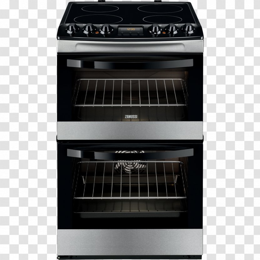 Electric Cooker Cooking Ranges Zanussi Oven - Hotpoint Transparent PNG