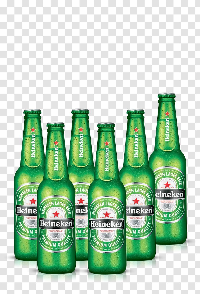 Beer Bottle Heineken International Wheat - Amstel Brewery - Pack Transparent PNG