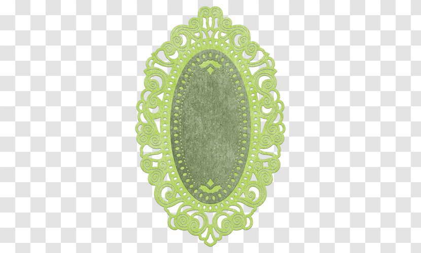 Cheery Lynn Designs Doily West Road Oval Font - Mirror - Lace Transparent PNG