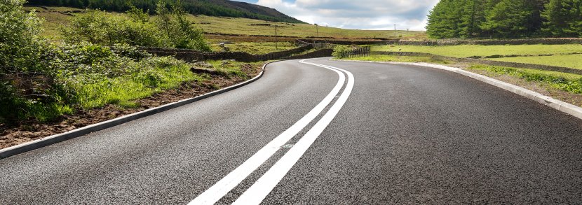Road Curve Asphalt Concrete Highway Transparent PNG