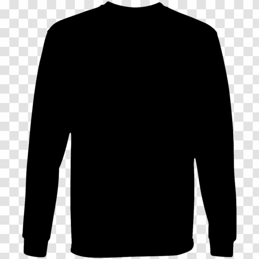 T-shirt Sweatshirt Sweater Sleeve Shoulder - Jacket - Black Transparent PNG