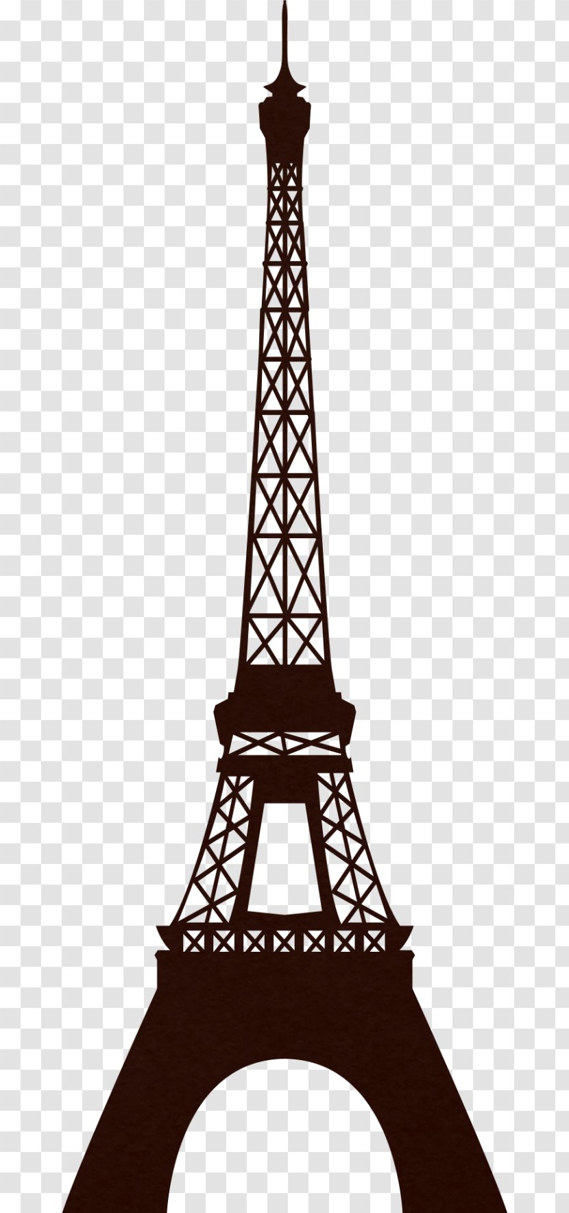 Eiffel Tower Silhouette Clip Art - Drawing - Paris Transparent PNG