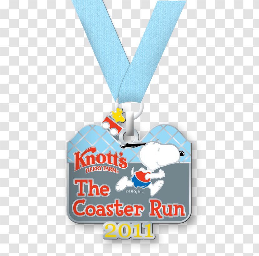 Running Camp Snoopy Racing Knott's Berry Farm - Medal - Runners Up Transparent PNG