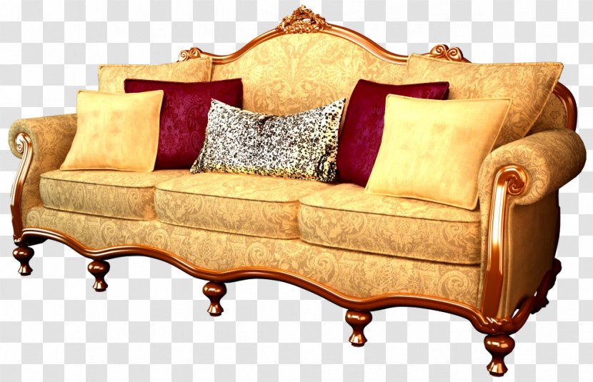 Loveseat Couch Desktop Wallpaper Clip Art - Bedroom - Chair Transparent PNG