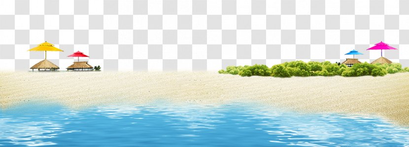 Sandy Beach Seawater - Water Resources Transparent PNG