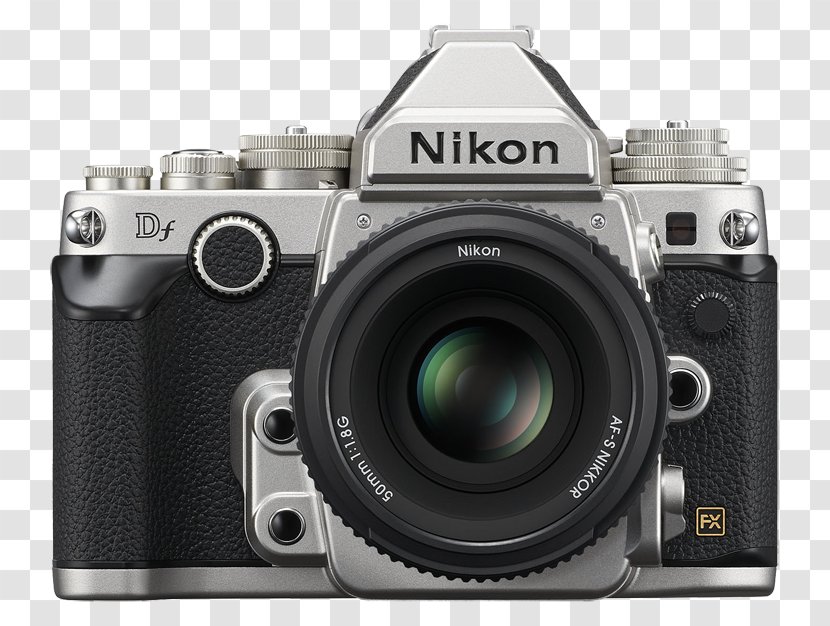 Full-frame Digital SLR Nikon AF-S Nikkor 50mm F/1.8G AF 50 Mm F/1.8D Camera - Lens - Fullframe Slr Transparent PNG