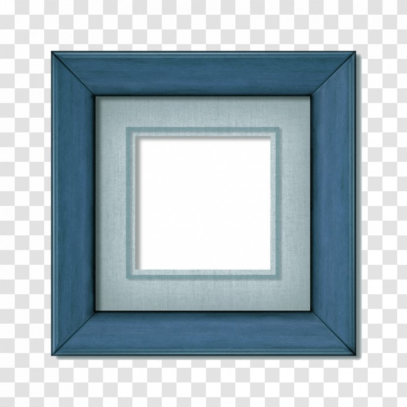 Picture Frame Film Photography - Color - A Small Blue Transparent PNG