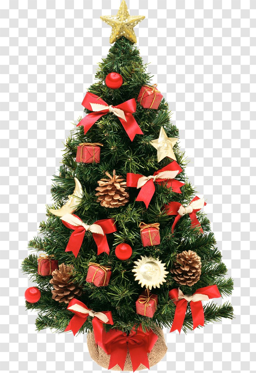 New Year Tree Artificial Christmas Ornament - Decor Transparent PNG