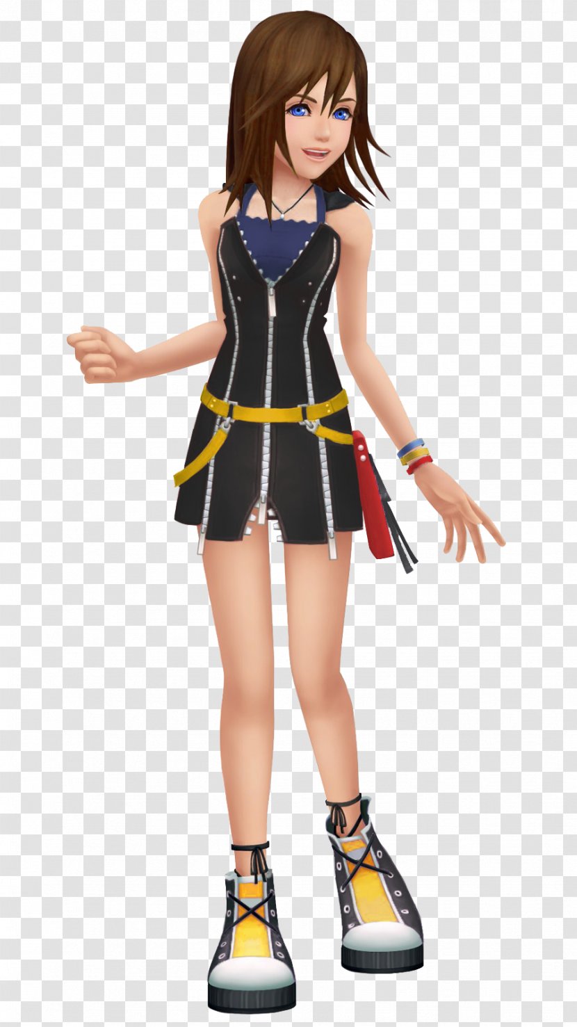 Kingdom Hearts III 3D: Dream Drop Distance Kairi Sora - Cartoon Transparent PNG