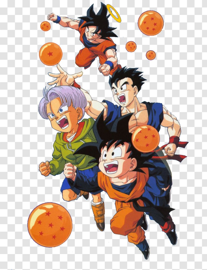 Goku Goten Trunks Gohan Uub - Cartoon Transparent PNG
