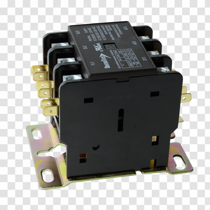 Circuit Breaker Contactor Electronics DiversiTech Data Processing - Electromagnetic Coil - Accessory Transparent PNG