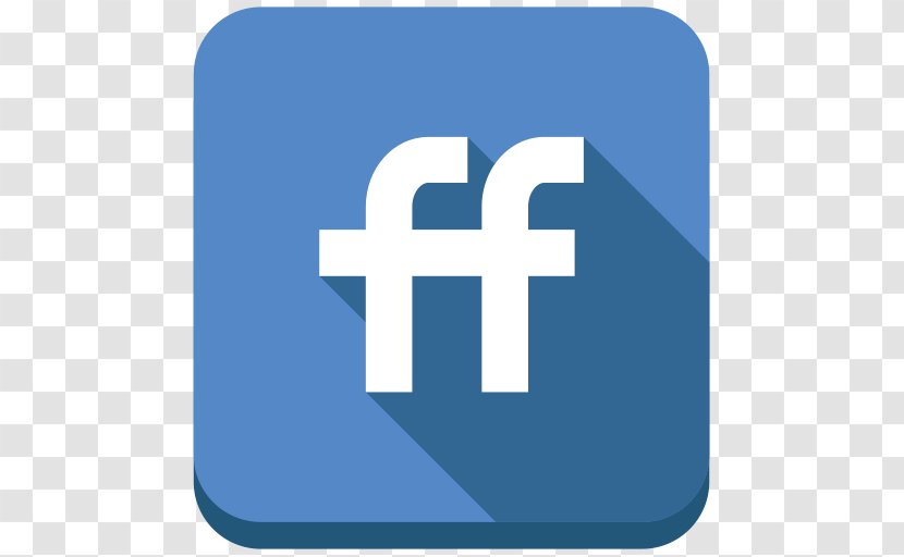 Social Media FriendFeed Network - Blue Transparent PNG
