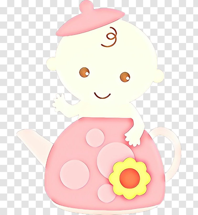 Pink Cartoon Child Transparent PNG