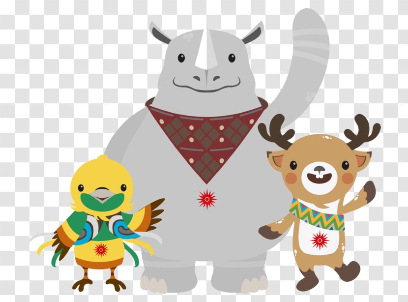 Jakarta Palembang 2018 Asian Games Field Hockey At The Mascot Kurash - Art - Cow Goat Family Transparent PNG