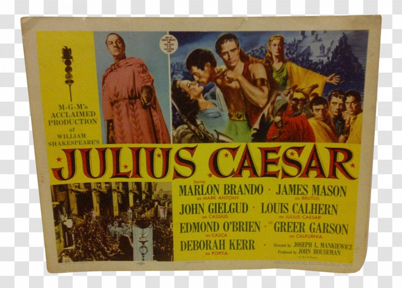 Julius Caesar 11x14 Movie Poster Art Wall Film Transparent PNG