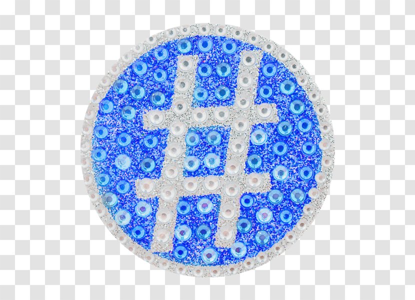 Sticker Hashtag Imitation Gemstones & Rhinestones Facebook Collectable - Bling Transparent PNG
