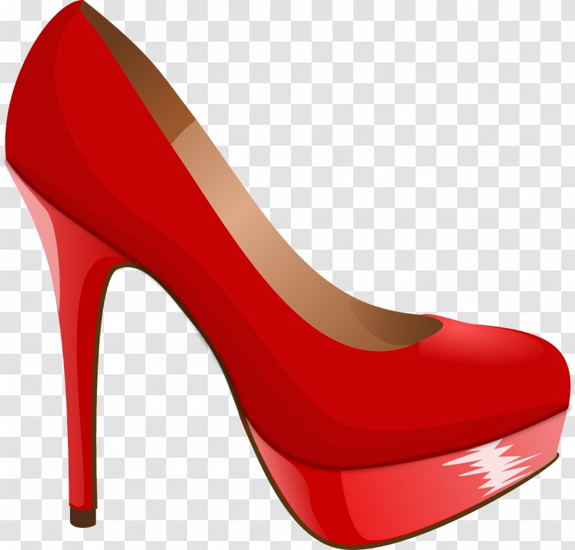 High-heeled Footwear Slipper Stiletto Heel Clip Art - Shoe - High Transparent PNG