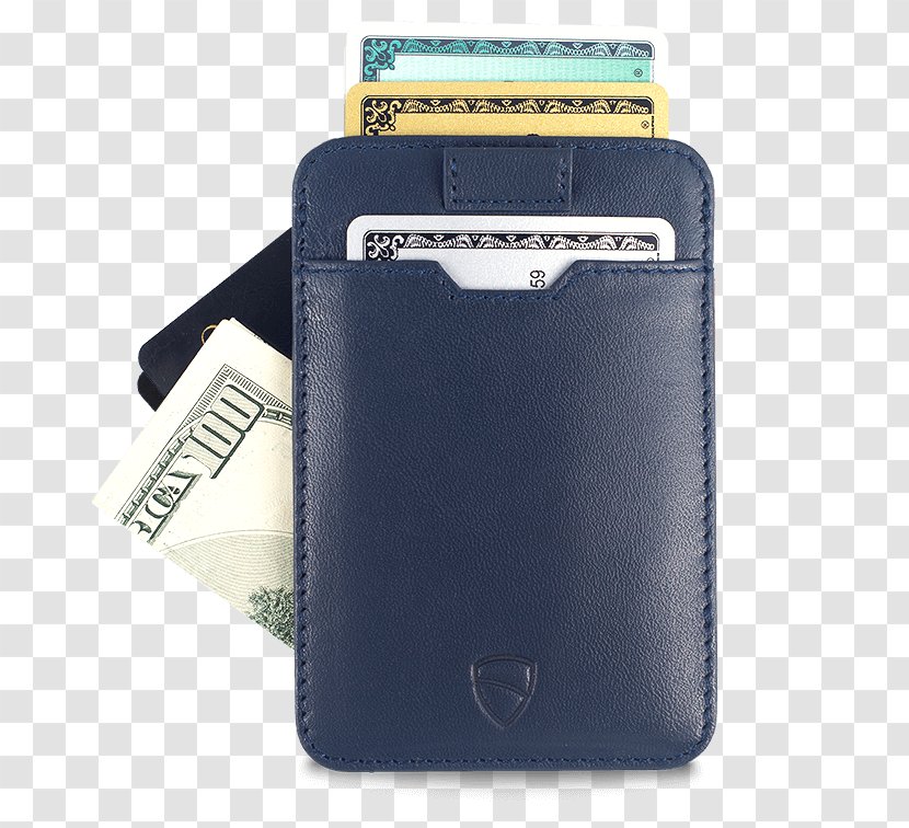 Wallet Leather Pocket Radio-frequency Identification Пластикалық карта - Blue - Rfid Card Transparent PNG