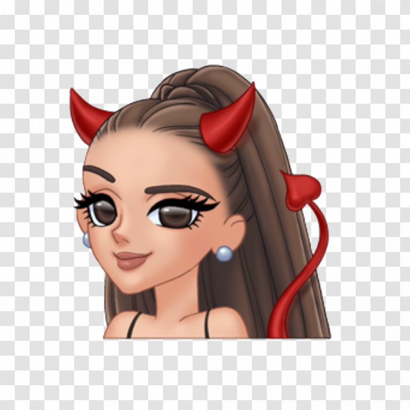 Emoji Dangerous Woman Moonlight United States - Heart - Ariana Grande Transparent PNG