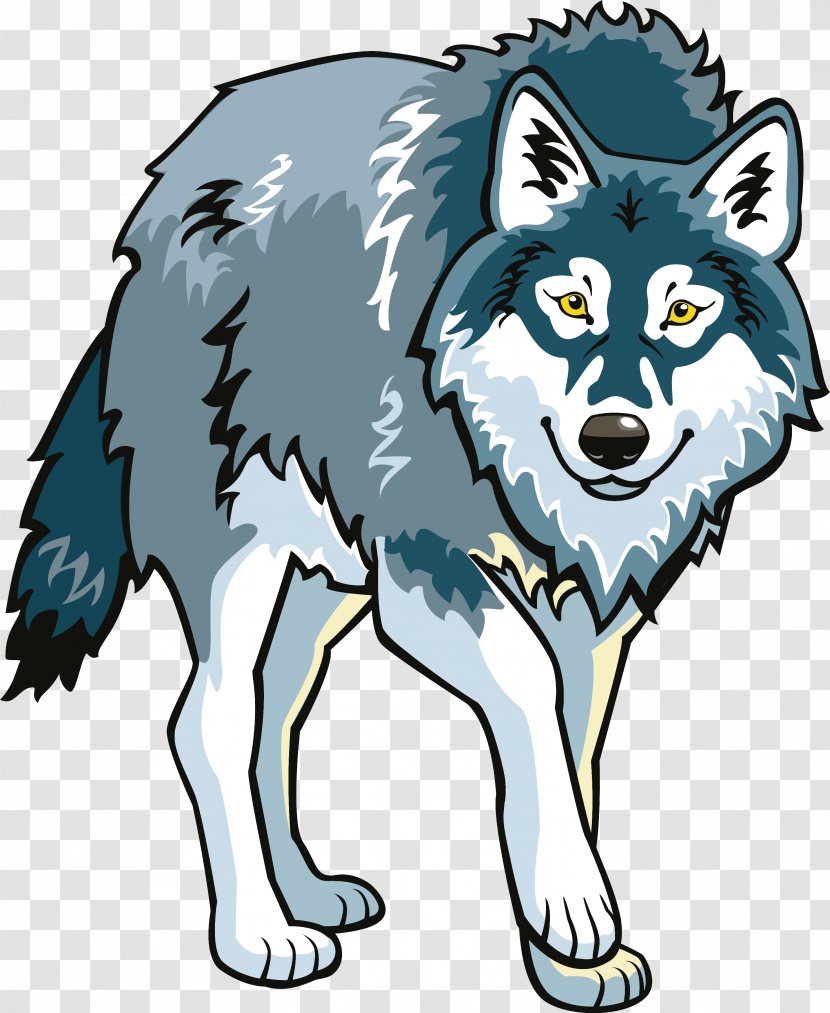 Gray Wolf Arctic Fox Animation Clip Art - Stock Photography Transparent PNG