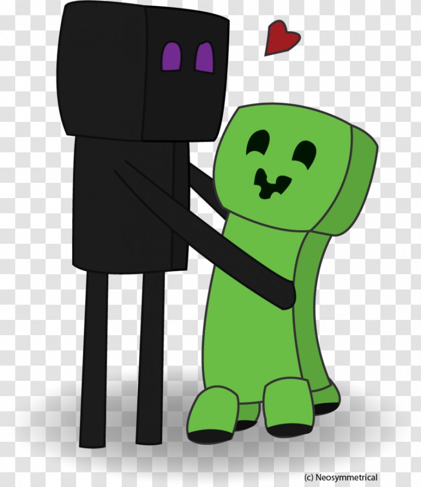 Minecraft: Story Mode Creeper Hug Pocket Edition - Green - Just Wanna Day Transparent PNG