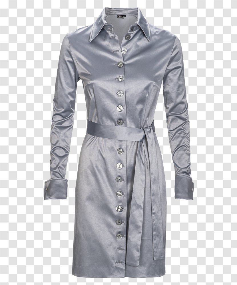 Dress Trench Coat Overcoat Collar Cuff - Color Transparent PNG