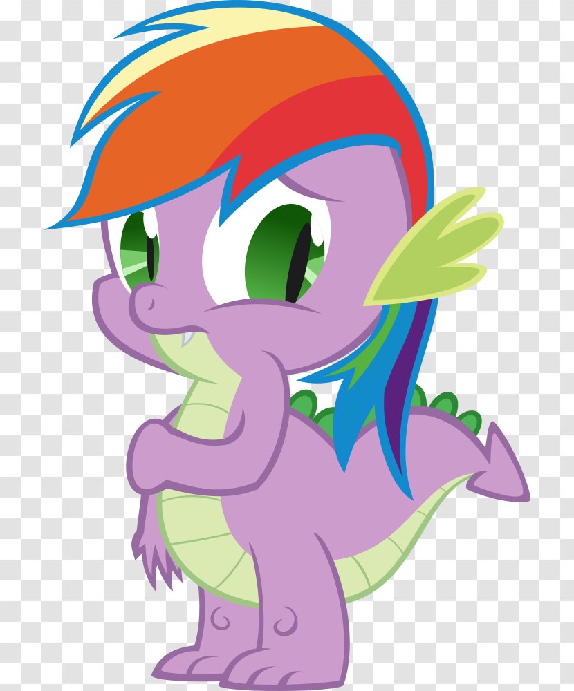 Spike Rainbow Dash Pinkie Pie Twilight Sparkle Pony - Watercolor Transparent PNG