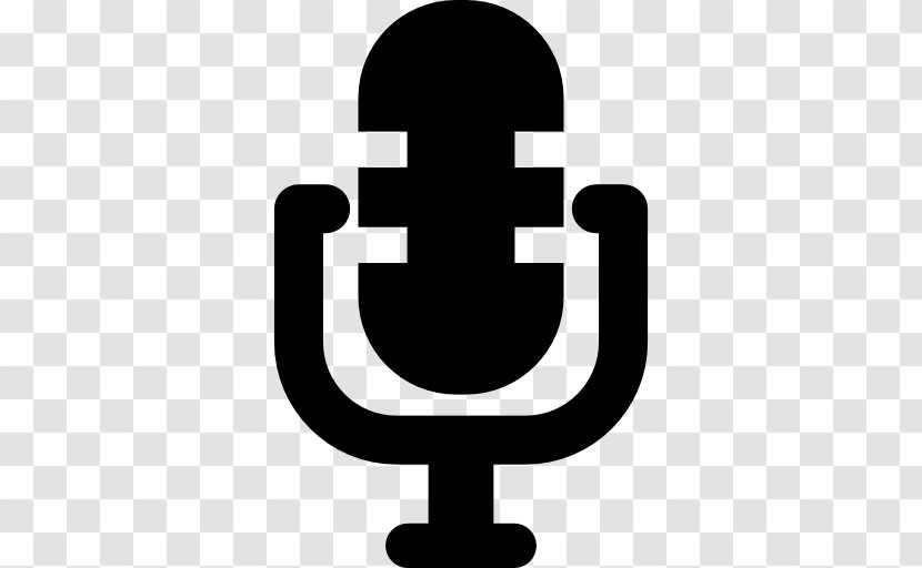 Microphone Sound Recording And Reproduction Song Human Voice - Black White Transparent PNG