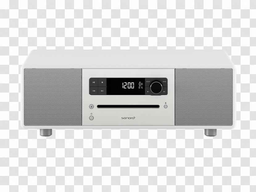 Sonoro Design STEREO With Bluetooth/CD/USB/FM/DAB+ Stereo2 Sound System SONORO-STEREO-2 Stereophonic FM Broadcasting CD2 Radio Bluetooth - Cd Player - Hi-fi Transparent PNG