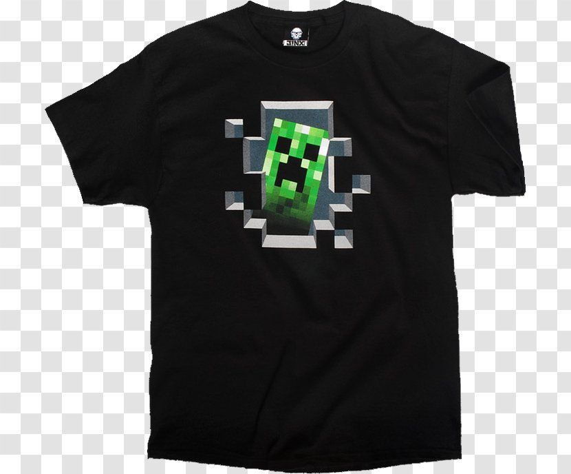 Minecraft T-shirt Hoodie Brothel Creeper Jinx - Black Mine Jinshan Transparent PNG
