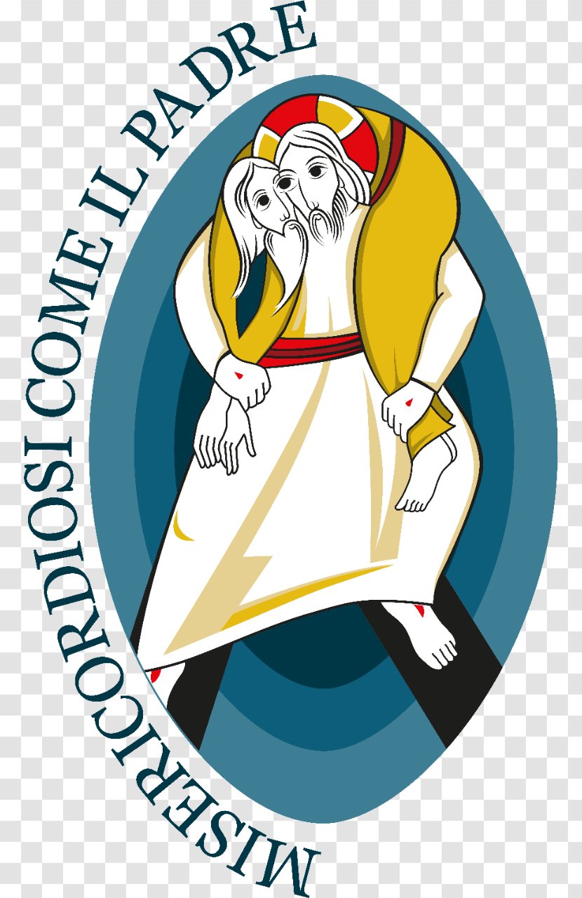 Extraordinary Jubilee Of Mercy Gospel Luke Diocese - Pope Francis - Divine Clipart Transparent PNG