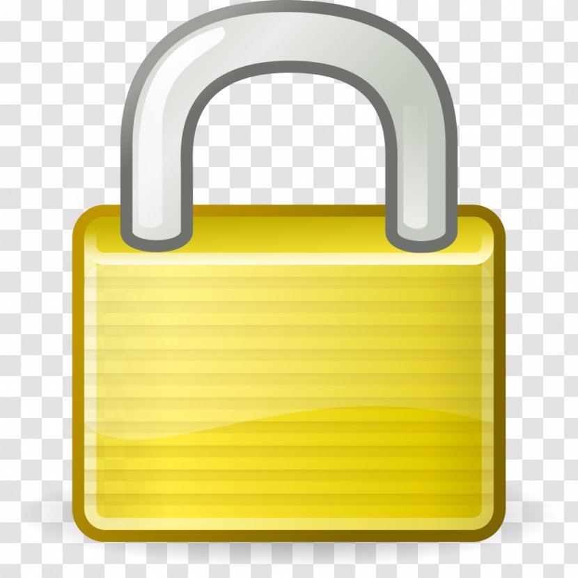 User File Locking Password Tango Desktop Project - Lock - Hardware Accessory Transparent PNG
