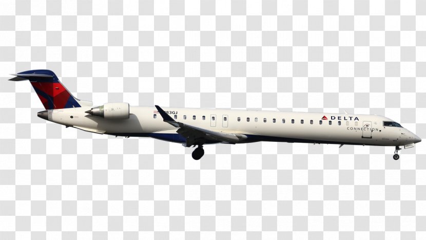 Bombardier Challenger 600 Series CRJ900 CRJ700 Canadair Regional Jet CRJ200 - Aircraft Engine - Route Transparent PNG