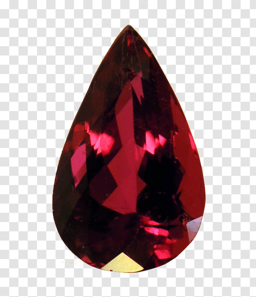 Gemstone Garnet Ruby Jewellery Clip Art - Diamond Transparent PNG