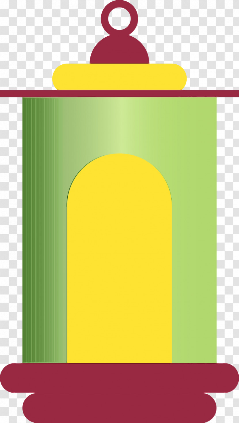 Yellow Area Line Meter Transparent PNG