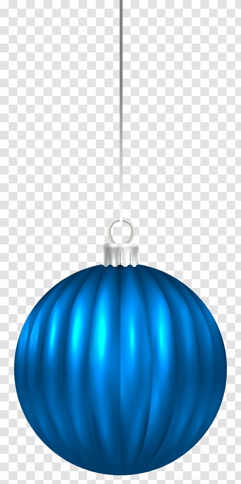 Blue Lighting Sphere Christmas Ornament Pattern - Ball Clip Art Image Transparent PNG